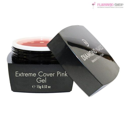 Diamond Nails Extreme Cover Pink építőzselé 15g