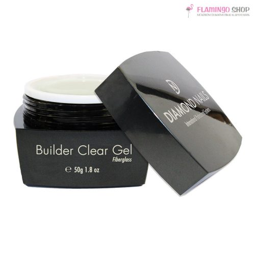 Diamond Nails Builder Clear Üvegszálas építőzselé 50ml