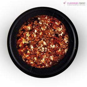 BB Króm flakes - chrome flakes Bronz