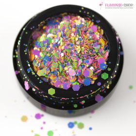 BB Díszítő Flitter - rainbow