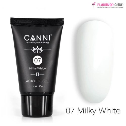 Canni Polygel 45g Milky White 07