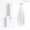 CANNI HEMA FREE Rubber Base Gel - 9 ml - X03 Shiny Silver