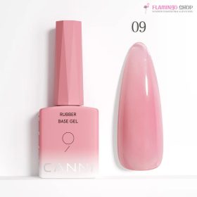 CANNI HEMA FREE Rubber Base Gel - 9 ml - X09 Cover Pink
