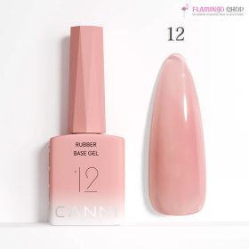 CANNI HEMA FREE Rubber Base Gel - 9 ml - X12 Cover Nude