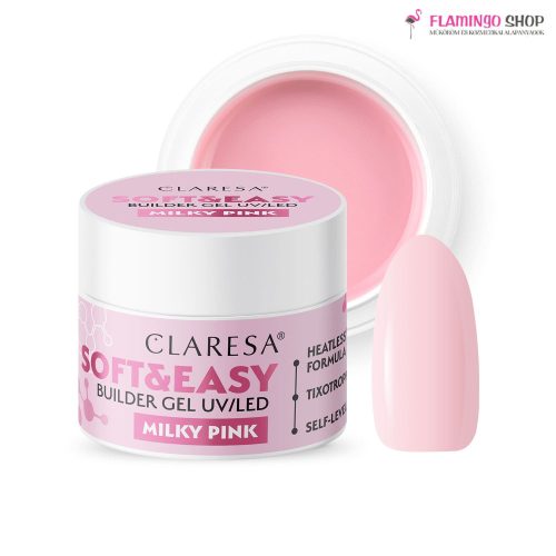 Claresa Soft&Easy Builder Gel 12g Milky Pink