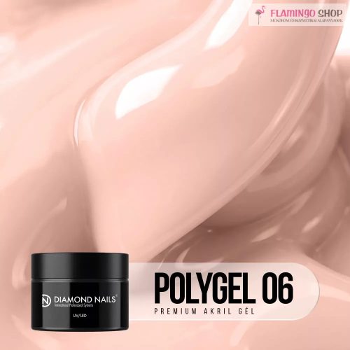 Diamond Nails Polygél 30ml 06 Light Nude