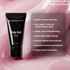 Diamond Nails Polygél 30ml 08 Honey Peach