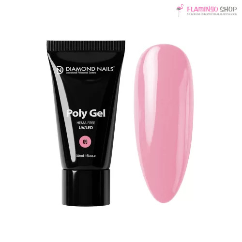 Diamond Nails Polygél 30ml 09 Cotton Candy