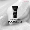 Diamond Nails Polygél 30ml PolyGel 13 - White Glitter (Fehér csillám) - 30ml - HEMA-mentes
