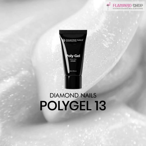 Diamond Nails Polygél 30ml Polygel 18 - White Unicorn - 30 ml - HEMA-mentes