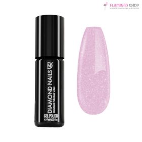 Diamond Nails Gél Lakk 160 Csillámló babarózsaszín 7ml