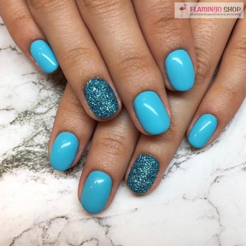 Diamond Nails Gél Lakk 047 Világos türkiz 7ml