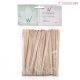 ItalWax Fa spatula Szőrtelenítéshez 14×0,6cm – 100db SMALL