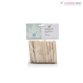   ItalWax Fa spatula Szőrtelenítéshez  – 11x1cm 100db MEDIUM