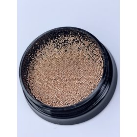   Luxury Nails - Díszítő gyöngy 0,6mm ( Arany, Ezüst, Rose Gold) - Rosegold