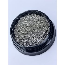   Luxury Nails - Díszítő gyöngy 0,6mm ( Arany, Ezüst, Rose Gold) -Szürke