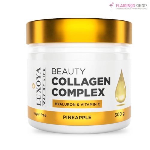 Luxoya Collagen Italpor Ananász ízű 300g