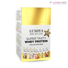   Luxoya Super Tasty Whey Protein Prémium Fehérje Italpor Boksz 7x31g (7íz)