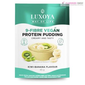 Luxoya Vegán  Protein Puding Kivi banán Ízű 45g