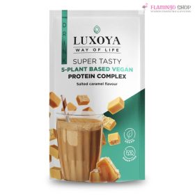   Luxoya Vegán  Protein Complex Fehérjeitalpor Sós karamella ízű 30g
