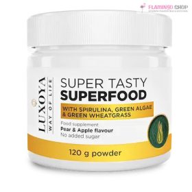 Luxoya Super Tasty Superfood Körte alma ízű italpor 120g