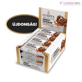   Luxoya Crispy Bar Karamella Csokoládé ízű szelet 40% Proteinnal 12x45g