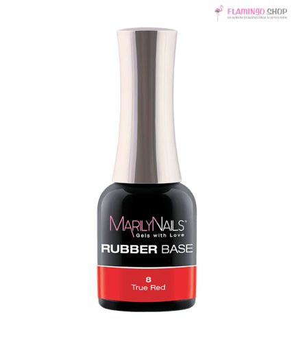 Marily Nails Rubber Base 8 True Red 7ml