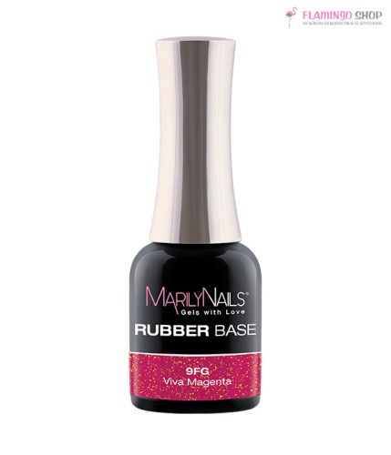 Marily Nails Rubber Base 9FG Viva Magenta 7ml