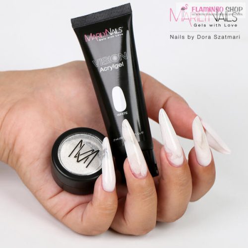 Marily Nails Acryl zselé WHITE 30g