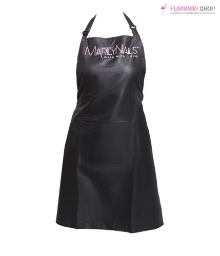 Marily Nails fekete Kötény