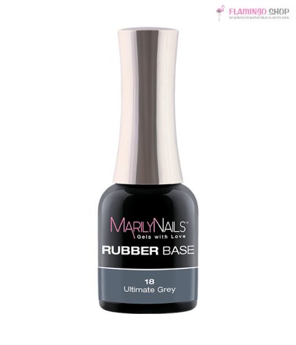 Marily Nails Rubber Base 18 Ultimate Grey