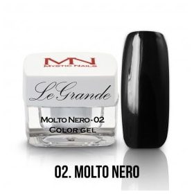 Mystic Nails LeGrande Color Gel no.02 Molto NerO 4g