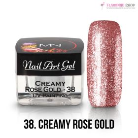  Mystic Nails UV Festő Színes Zselé - 38 - Creamy Rose Gold - 4g