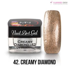   Mystic Nails UV Festő Színes Zselé - 42 - Creamy Diamond - 4g