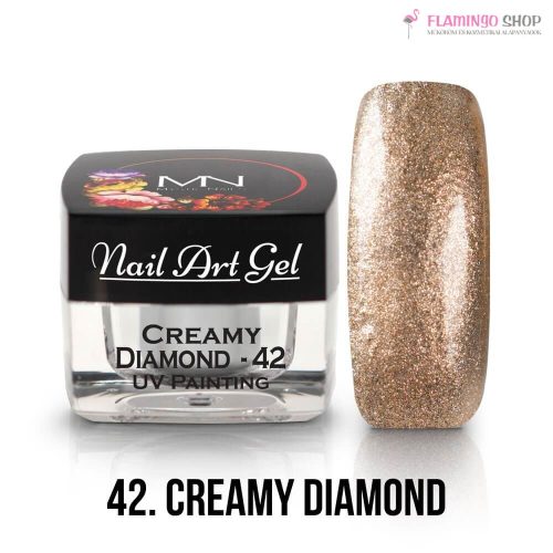 Mystic Nails UV Festő Színes Zselé - 42 - Creamy Diamond - 4g