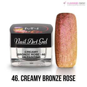   Mystic Nails UV Festő Színes Zselé - 46 -Creamy Bronze Rose - 4g