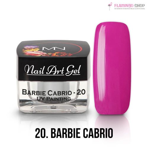 Mystic Nails UV Festő Színes Zselé - 20 - Barbie Cabrio - 4g