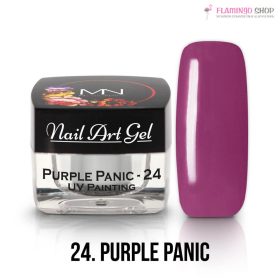   Mystic Nails UV Festő Színes Zselé - 24 - Purple Panic - 4g