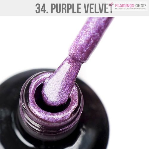 Mystic Nails Gél Lakk 34 - Purple Velvet 12ml