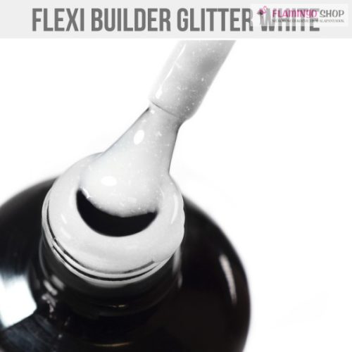 MN Flexi Builder Glitter White 12ml Gél Lakk