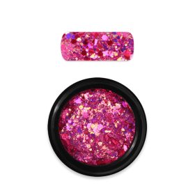 Moyra Holo glitter mix No. 16 Kaméleon Magenta 1g