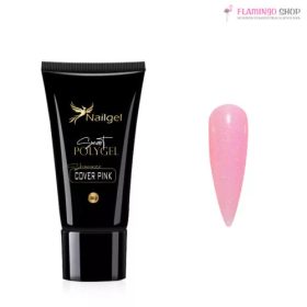 Nailgel - Smart Polygel - Shimmer Cover Pink 60gr