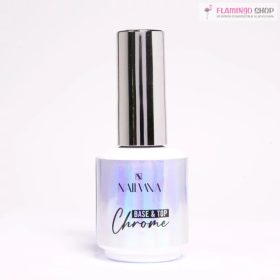   Nailvana Chrome Base and Top 15ml - krómporokra tervezett fényzselé