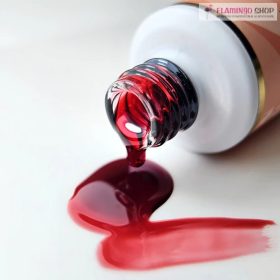 Nailvana Color Top Red - piros üveghatású fényzselé