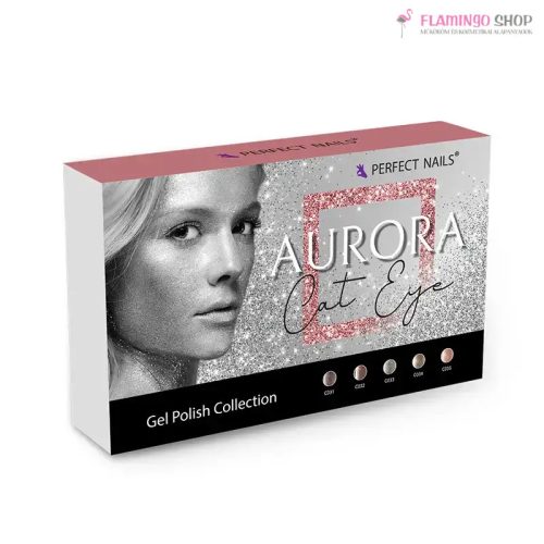 Perfect Nails Aurora Cat Eye Gél Lakk Szett