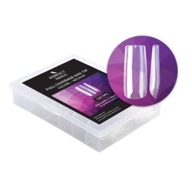   Perfect Nails Full Coverage Zselés Műköröm Tip Készlet Square Medium