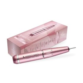   Perfect Nails Compact Nail Drill Csiszológép Hordozható Köröm Csiszológép Pasztell Pink