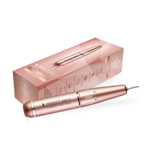 Perfect Nails Compact Nail Drill Hordozható Műköröm Csiszológép Rosegold