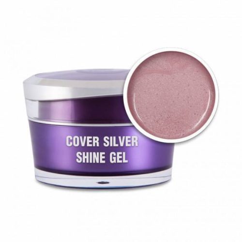 Perfect Nails Cover silver shine -CSILLÁMOS KÖRÖMÁGYHOSSZABBÍTÓ ZSELÉ - 5G