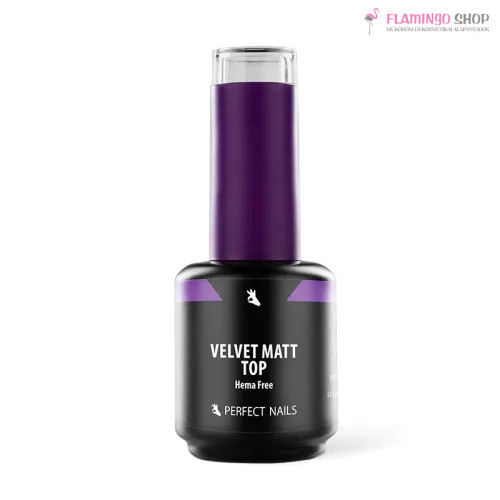 PN Velvet Matt Top Gel - Hema Free Matt Fedőzselé - több kiszerelés